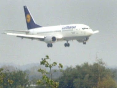 DPA fliegendes Flugzeug